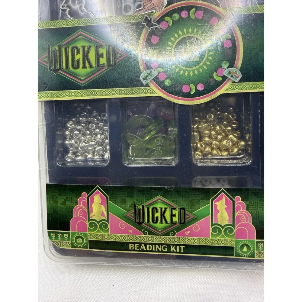 Wicked Beading Kit Alphabet Beads Charms Jewelry Craft Set New - Picture 6 of 6
